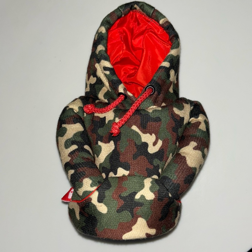 Puffin camo hoodie hoody koozie can insulated cover drinkwear